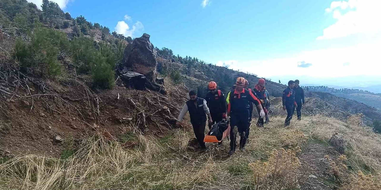 Ava giden vatandaş fenalaşması sonrası yaşamını yitirdi