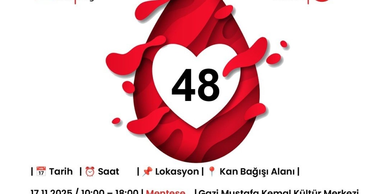 Muğla Büyükşehir Belediyesi’nden Kızılay’a kan bağışı desteği