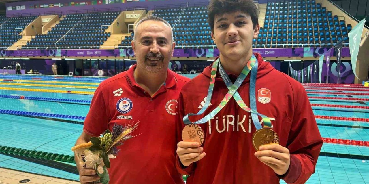 Denizlili yüzücüden Riyad’da tarihi başarı