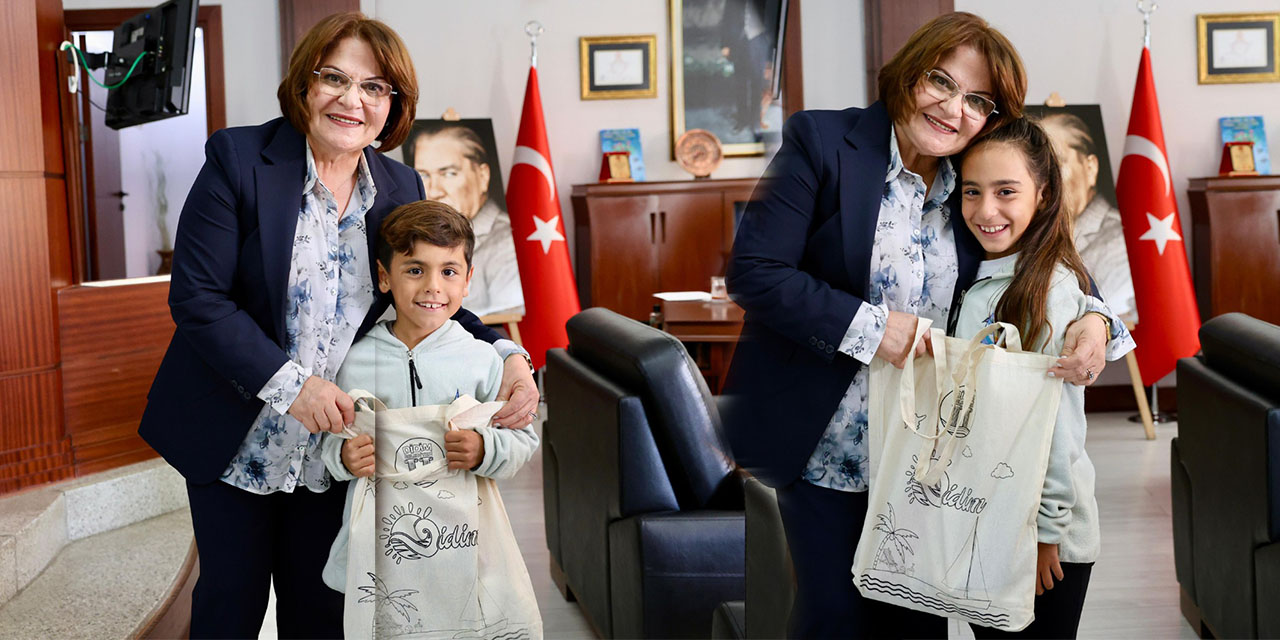 Didimli minik yelkencilerden Başkan Gençay’a ziyaret