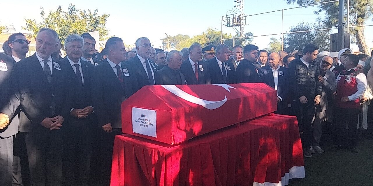 Milaslı Şehit Astsubay Kuran, son yolculuğuna uğurlandı