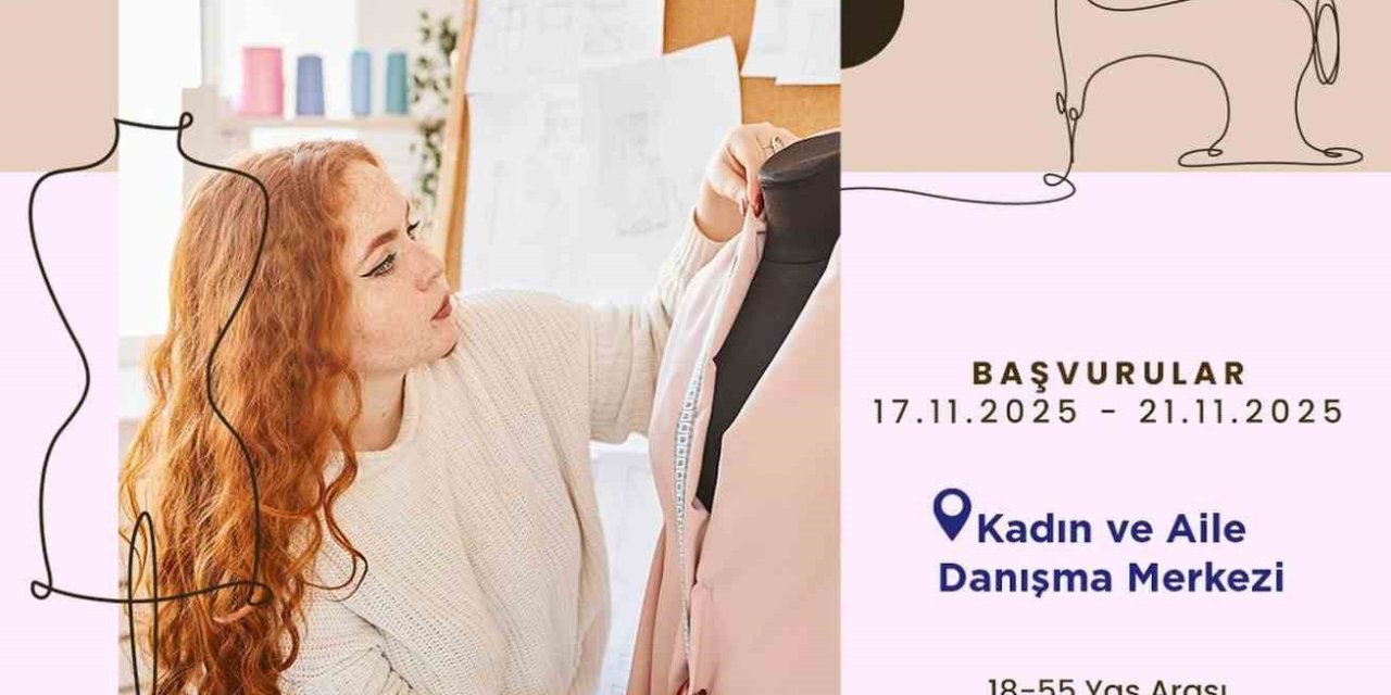 Didim Belediyesi’nden kadınlara özel moda tasarım ve dikiş eğitimi