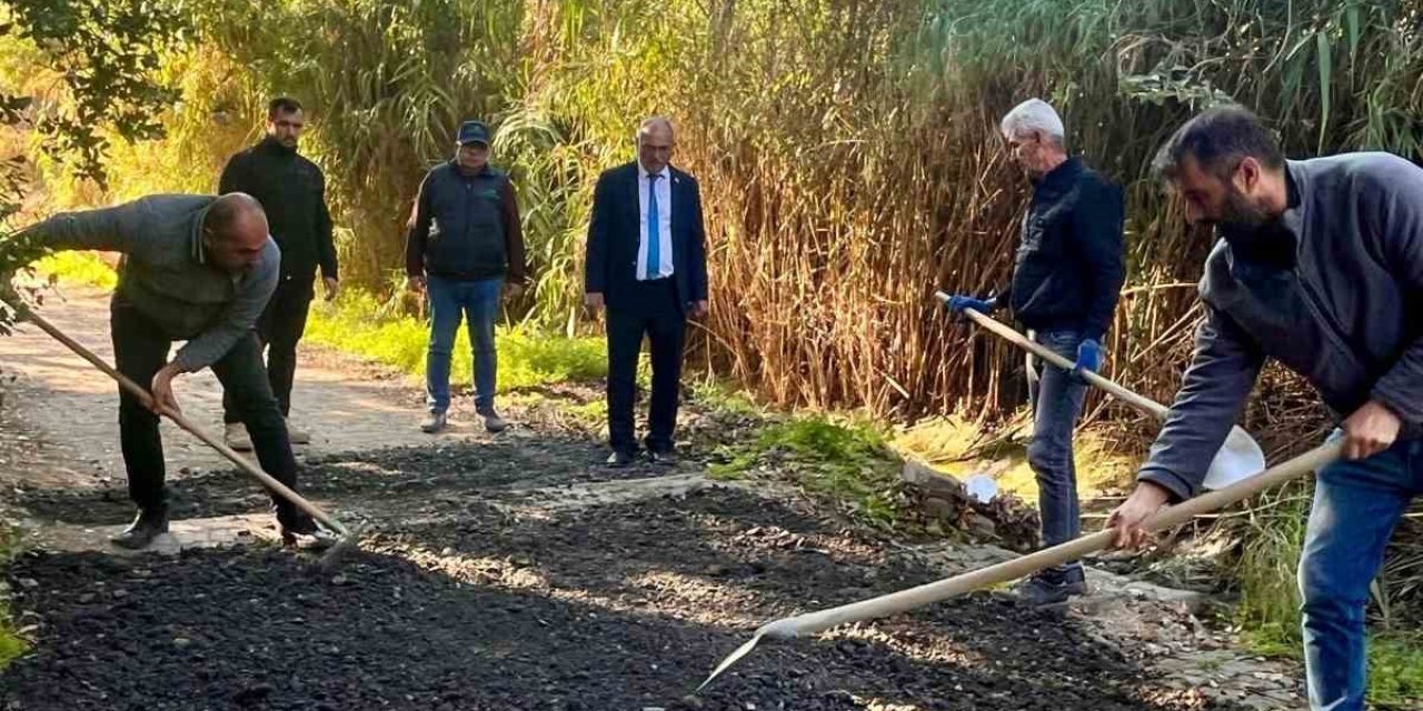 Başkan Yıldırımkaya, çalışmaları yerinde inceledi
