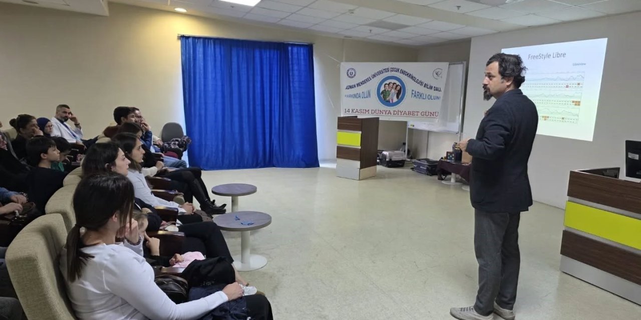 ADÜ Hastanesi’nde diyabetli çocuklar için farkındalık etkinliği düzenlendi