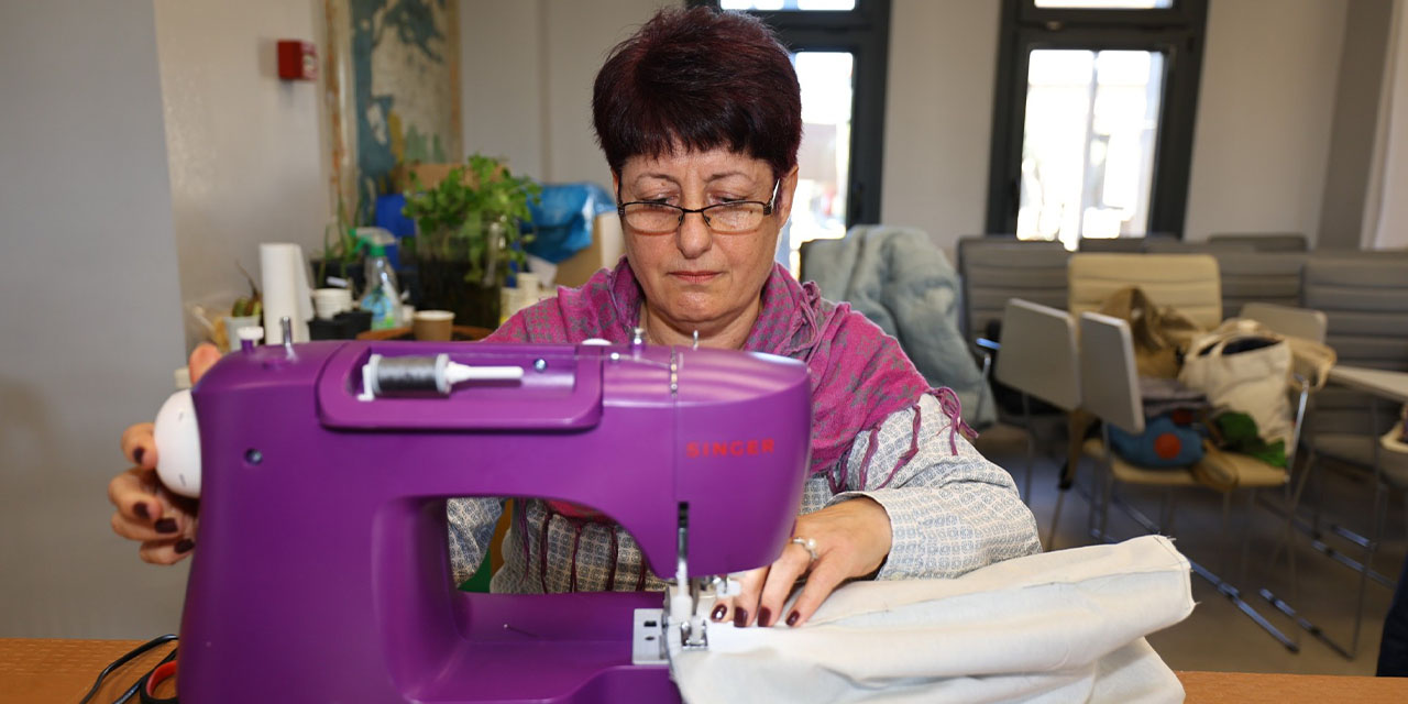 Selçuk’ta “Bir Çanta Dikelim Pazara Gidelim” atölyesi