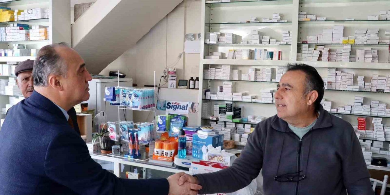 Kaymakam İlhan, esnafların taleplerini dinledi