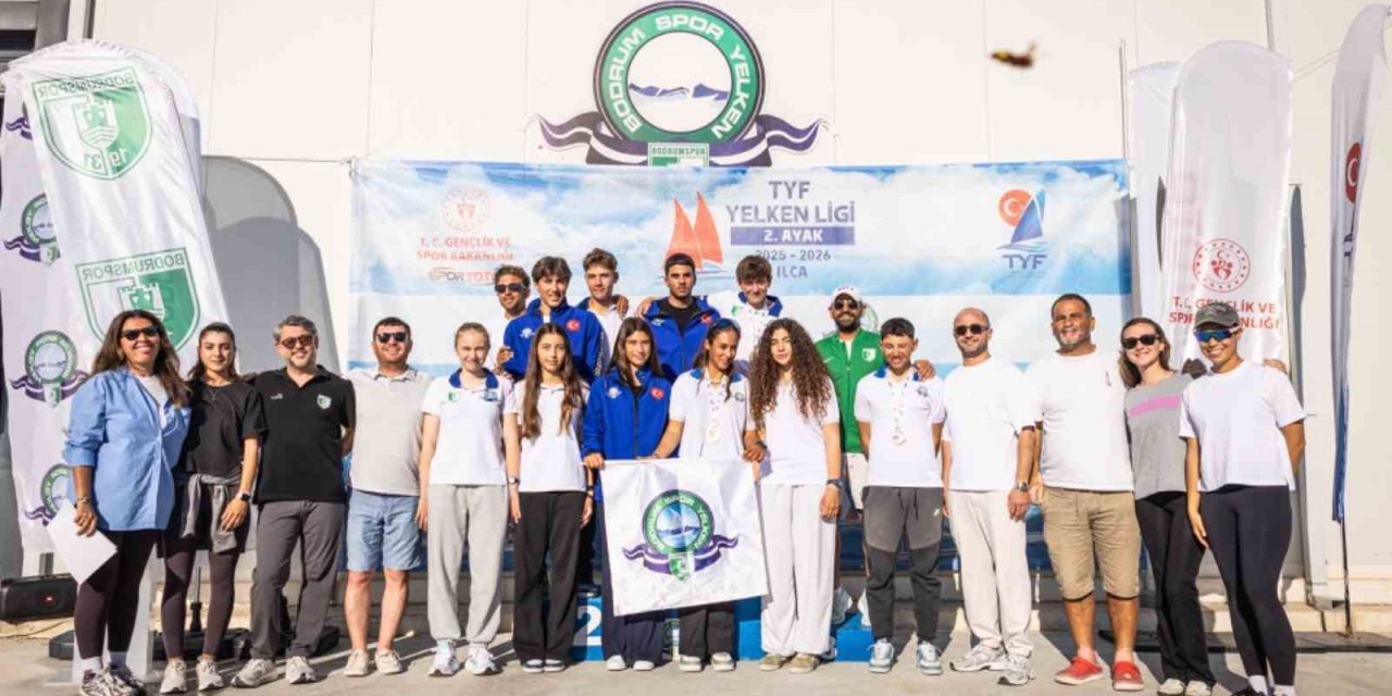 TYF Yelken Ligi Ilca 2. ayak yıldızlar kupası Bodrum’da sona erdi