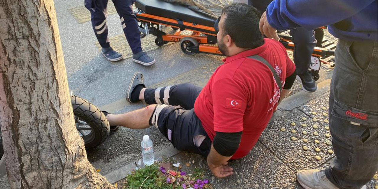 Aydın’da görünmez kaza: 1 yaralı