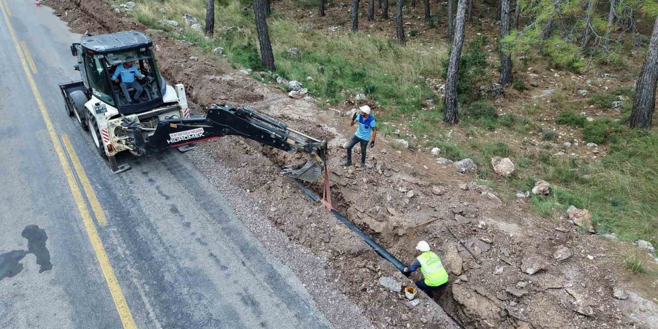 Fethiye’nin Kayaköy ve Karakeçililer Mahallesinin su sorunu çözülüyor