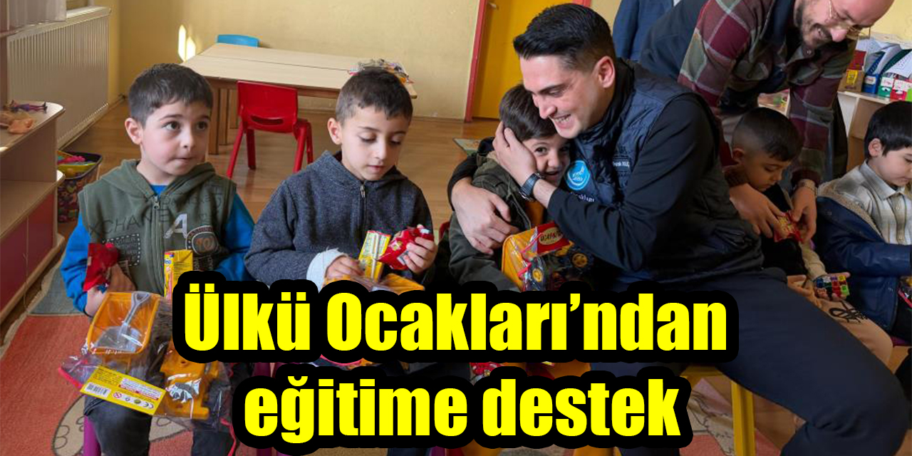 Ülkü Ocakları’ndan eğitime destek