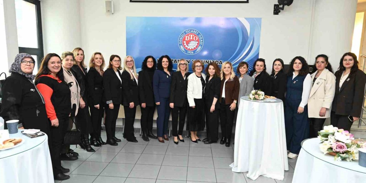 Denizlili kadın girişimciler DTO’da bir araya geldi