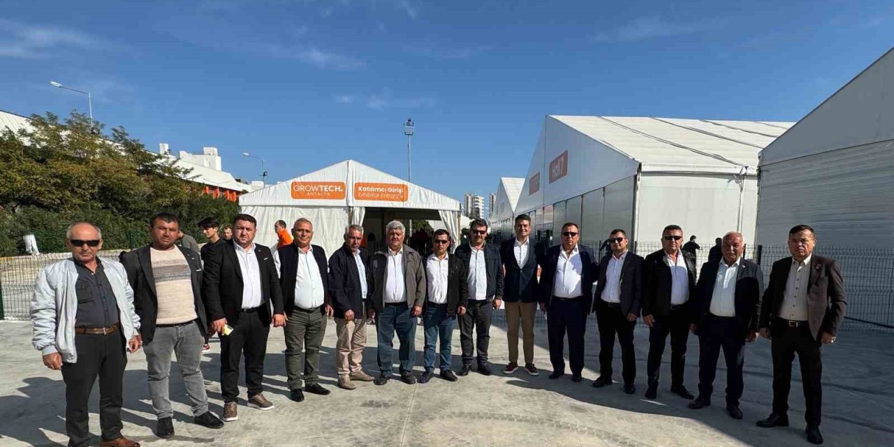 Milaslı Muhtarlar GrowTech 2025 Fuarı’na katıldı