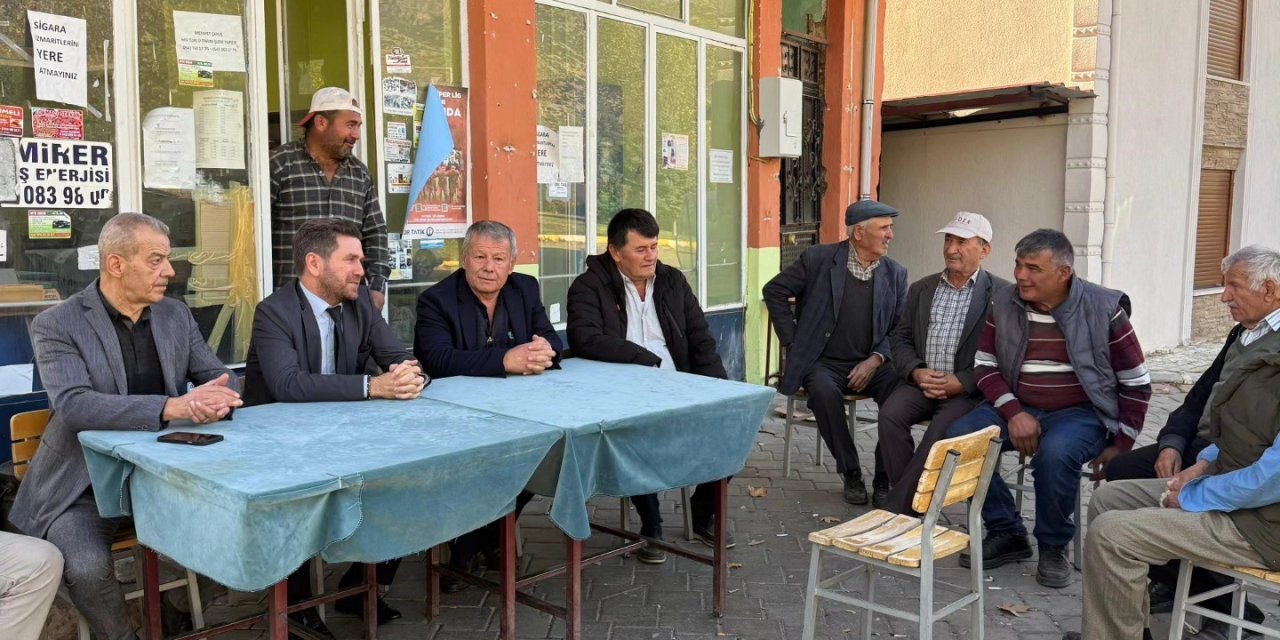 Başkan Tatık mahalle ziyaretlerine devam ediyor