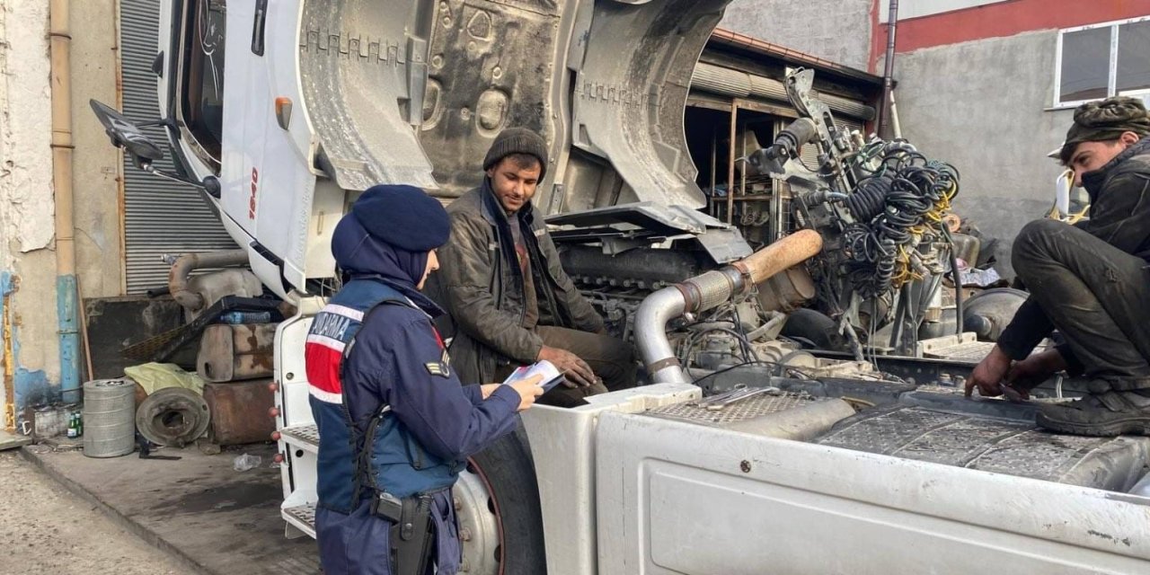 Jandarmadan vatandaşlara yönelik bilgilendirme