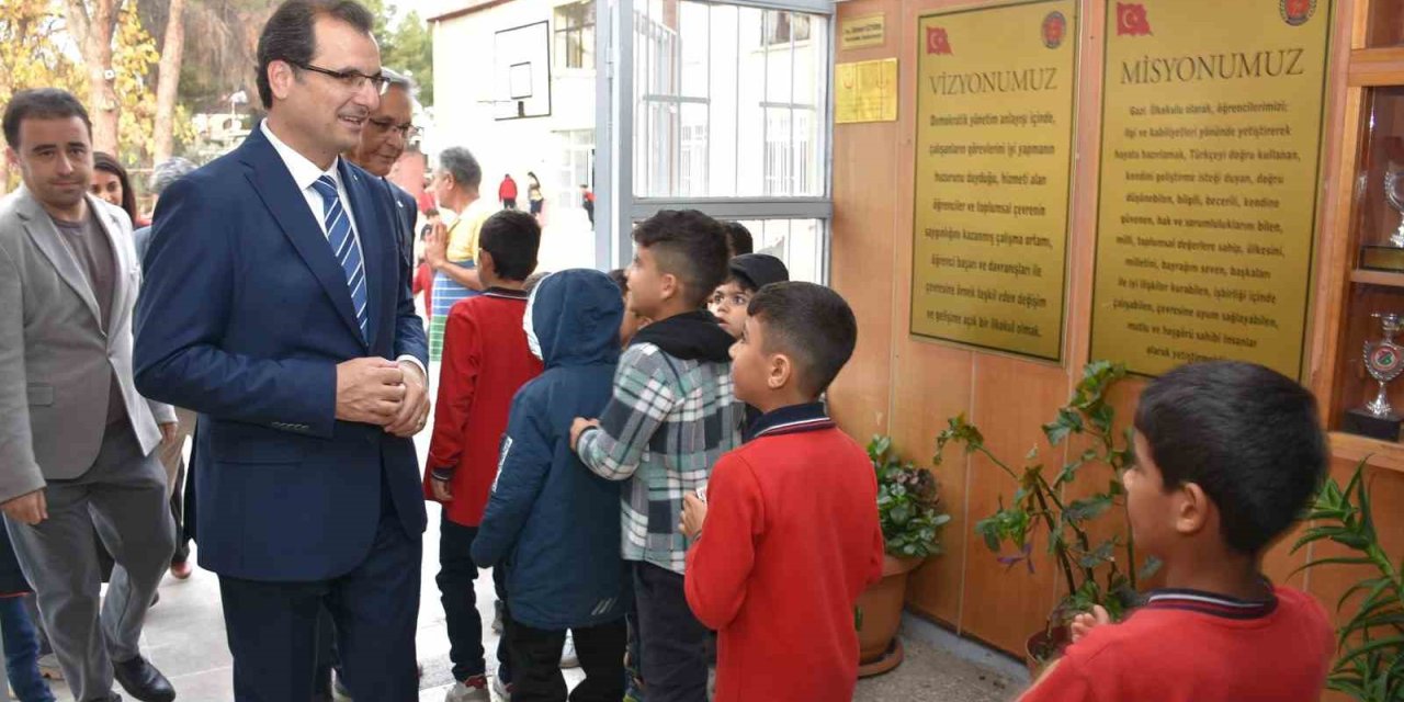 Kaymakam Güldoğan’dan eğitim turu