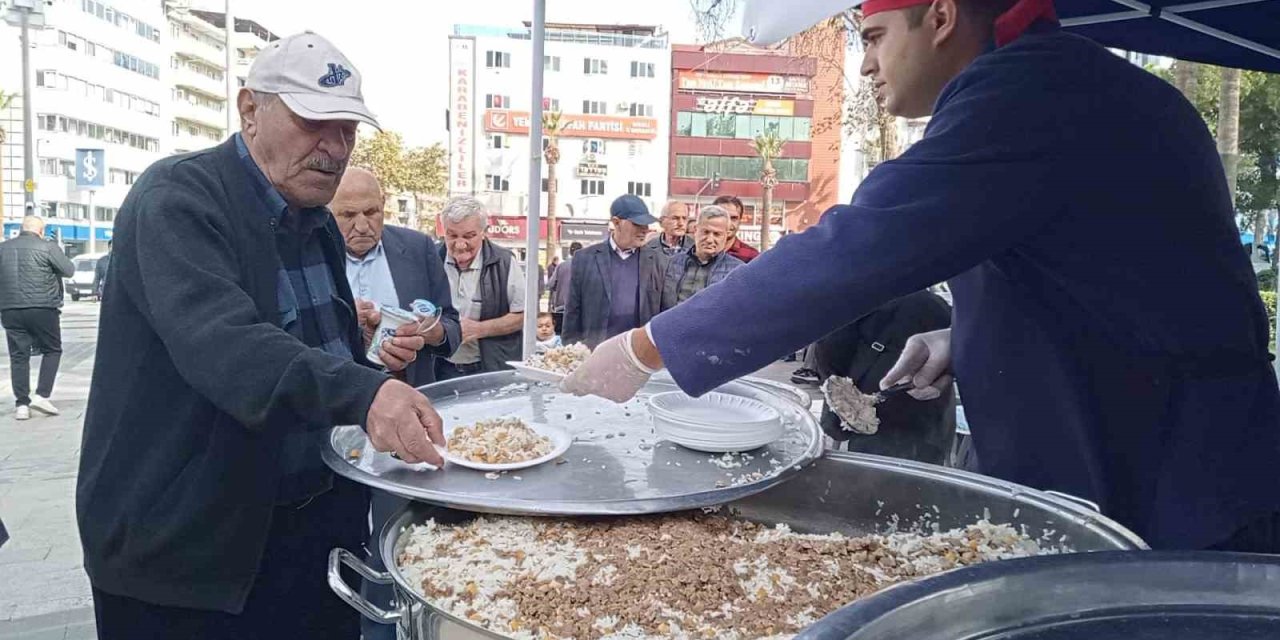 Denizli’de yağışların gecikmesi nedeniyle dua ve hayır yapıldı
