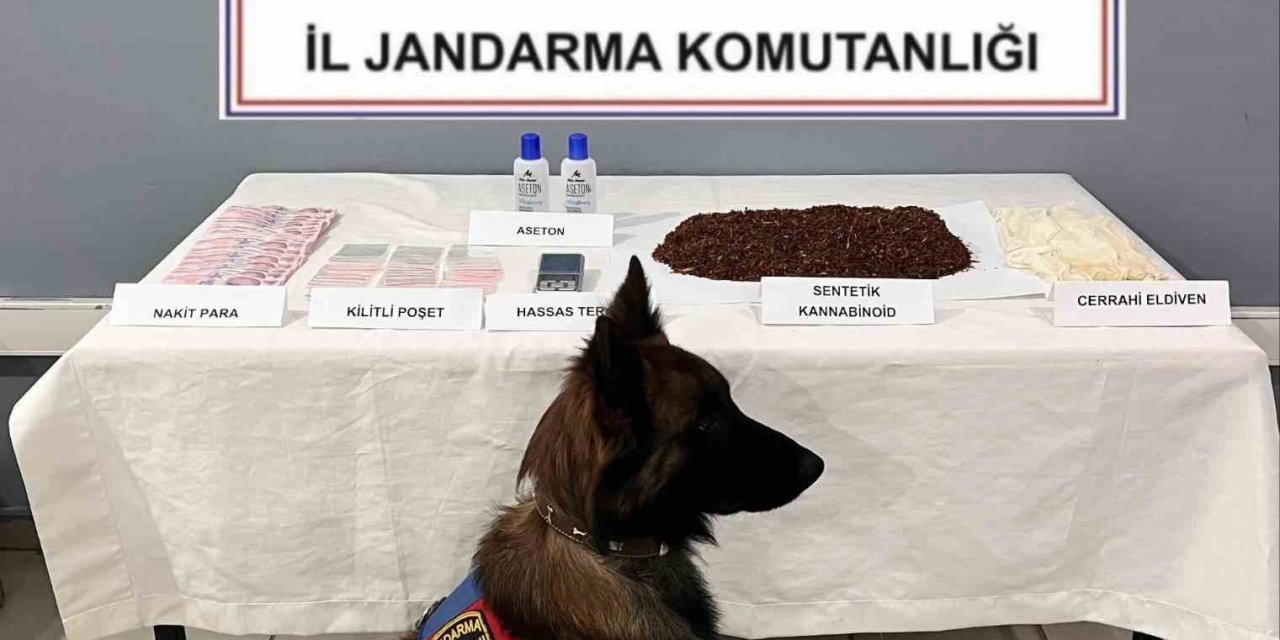 Aseton ve tütünle uyuşturucu yapan 2 kişi tutuklandı