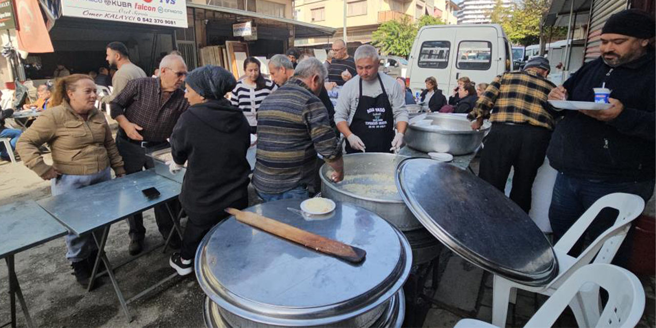Nazilli’de sanayi esnafından imece usulü hayır etkinliği
