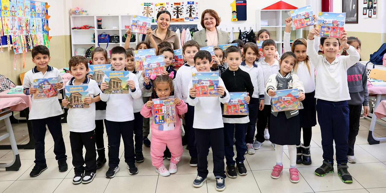 Minikler Didim’i boyayarak tanıyacak