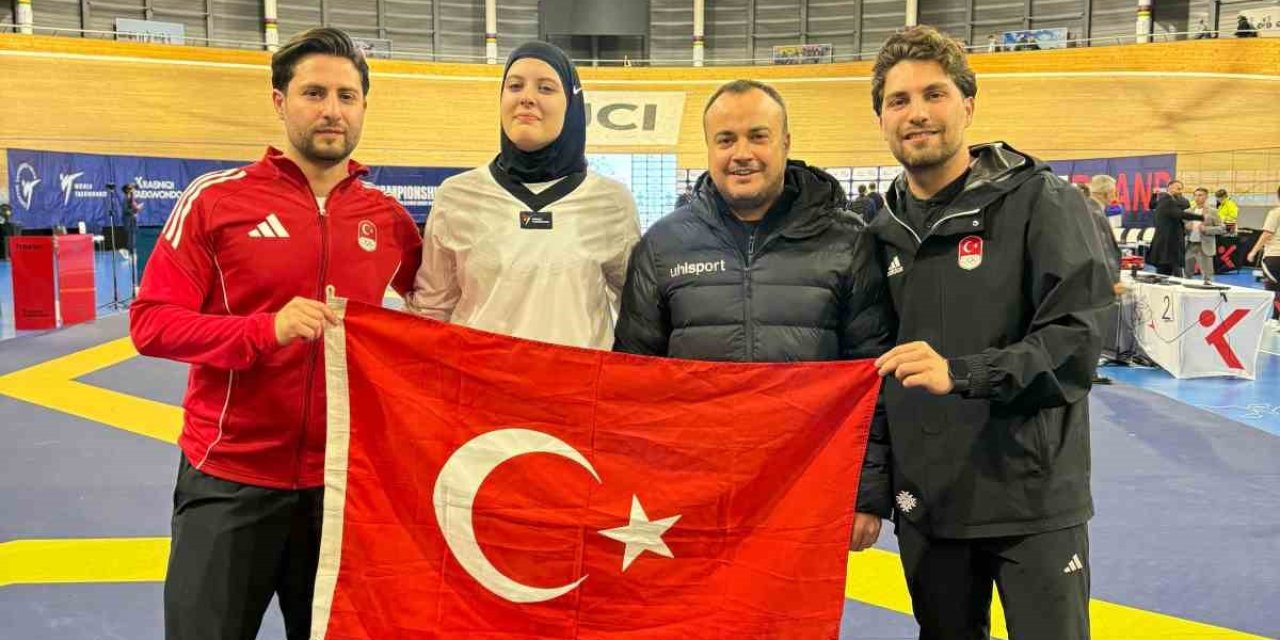 Aydınlı taekwondocu Avrupa şampiyonu oldu