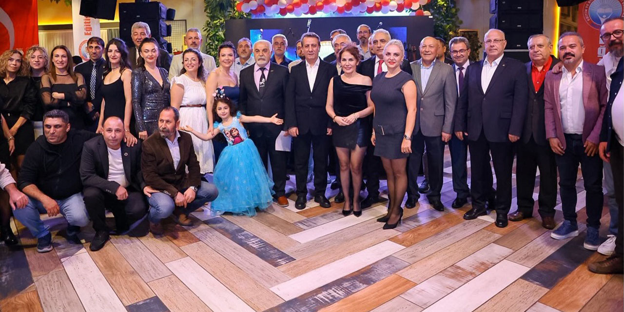 Eğitim İş Aydın Şubesi’nin 20. yılı dayanışma gecesi coşkuyla kutlandı