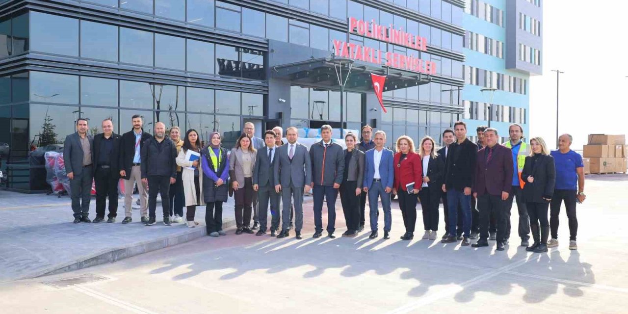 Türkiye’nin 21. şehir hastanesi için son hazırlıklar sürüyor