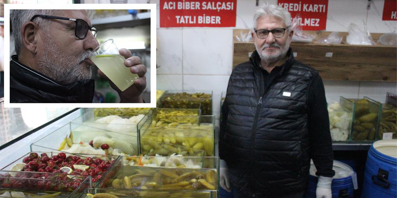 Yarım asırlık turşucudan iddialı çıkış: "Turşu suyu içen grip olursa masrafları benden"