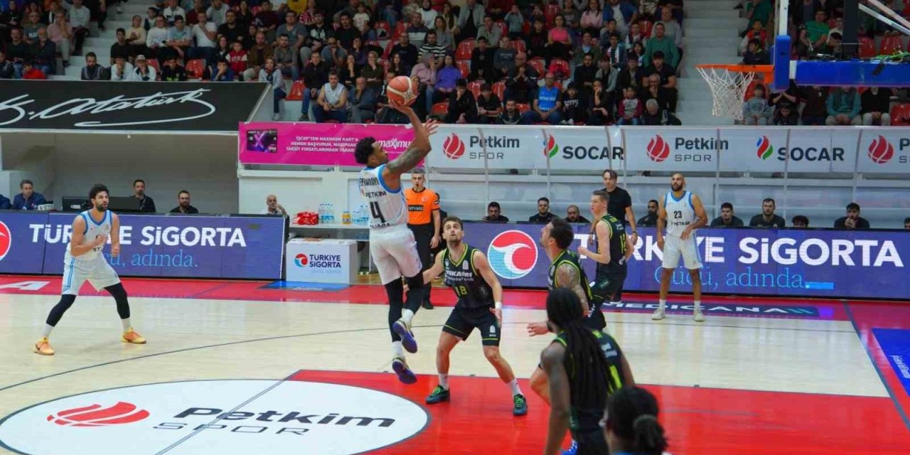 Basketbol Süper Ligi: Aliağa Petkimspor: 73 - Merkezefendi Belediyesi Basket: 81