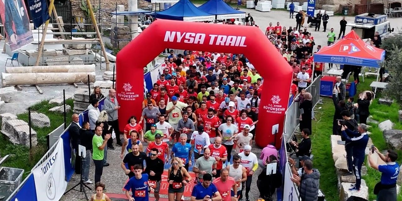 Sporseverler Nysa Antik Kenti’nde buluştu