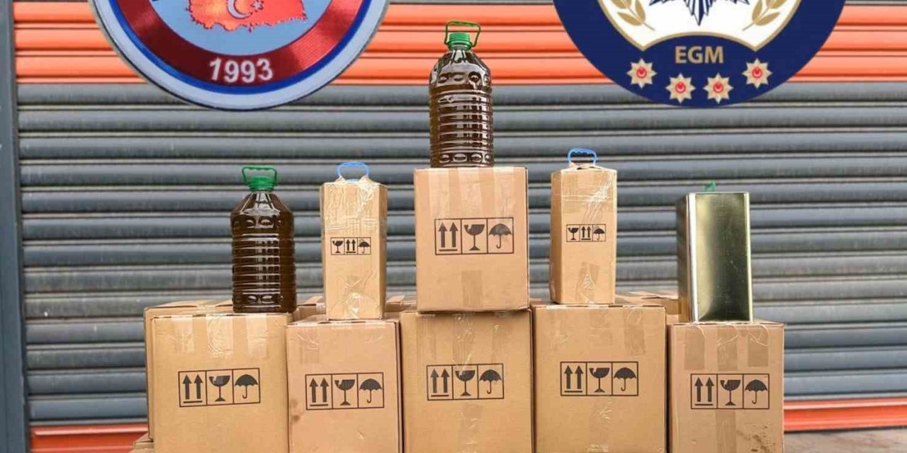 Polis ekipleri yakaladı, sahte yağlara el konuldu