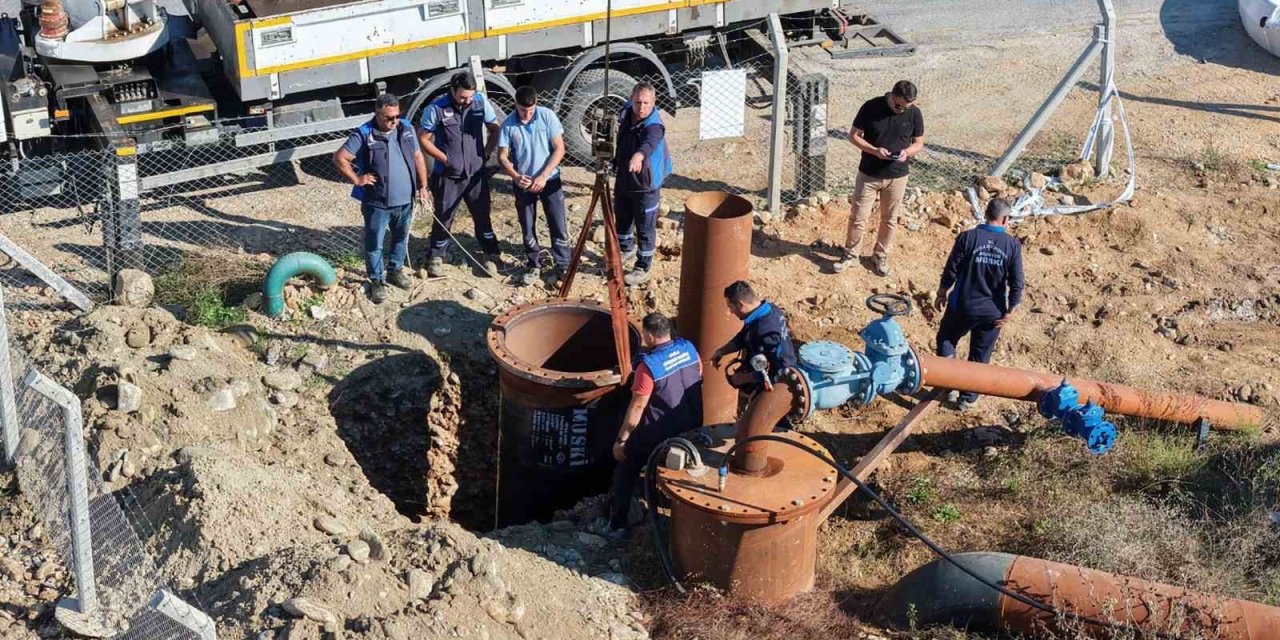 MUSKİ, Geyik Barajı hattındaki arızaları giderdi