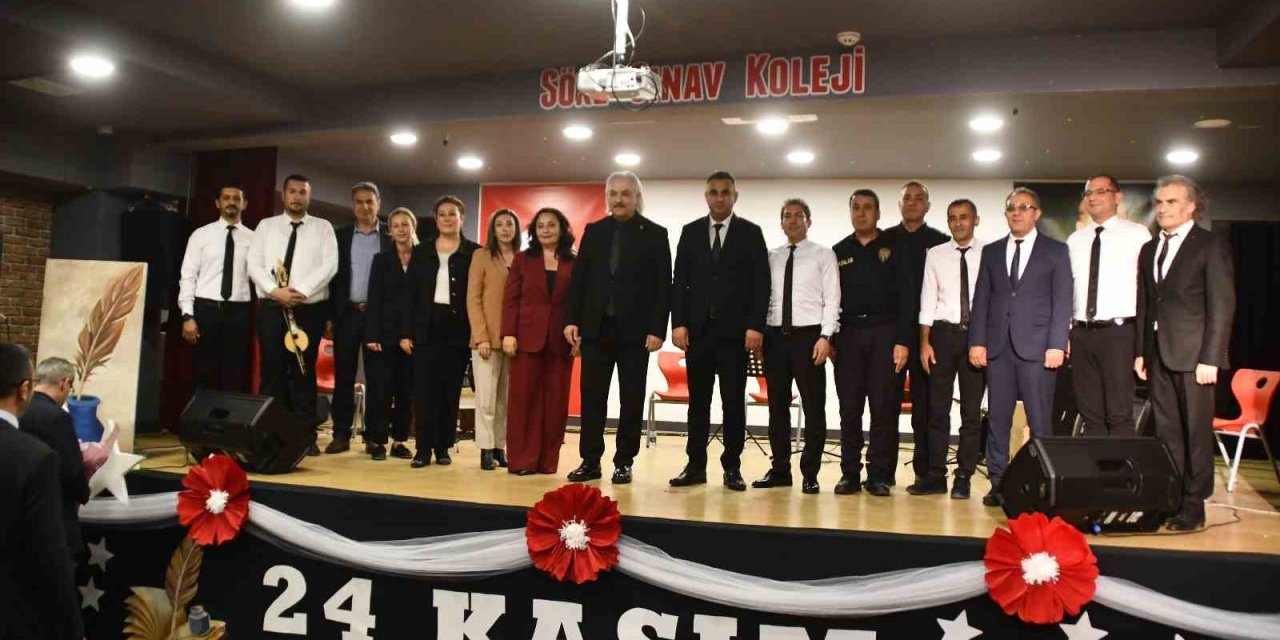 Söke’de 24 Kasım Öğretmenler Günü kutlandı