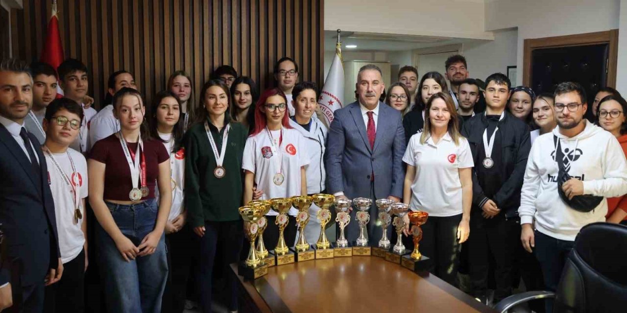 Aydınlı sporcular şampiyonaya damga vurdu