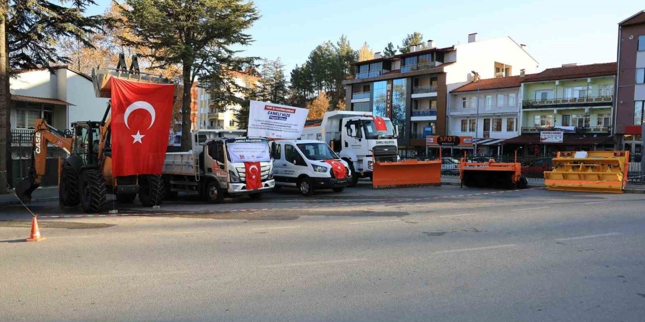 Çameli Belediyesi araç filosunu güçlendiriyor