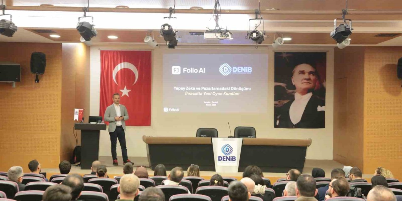 Yapay zeka ve pazarlamadaki dönüşüm Denizli’de konuşuldu