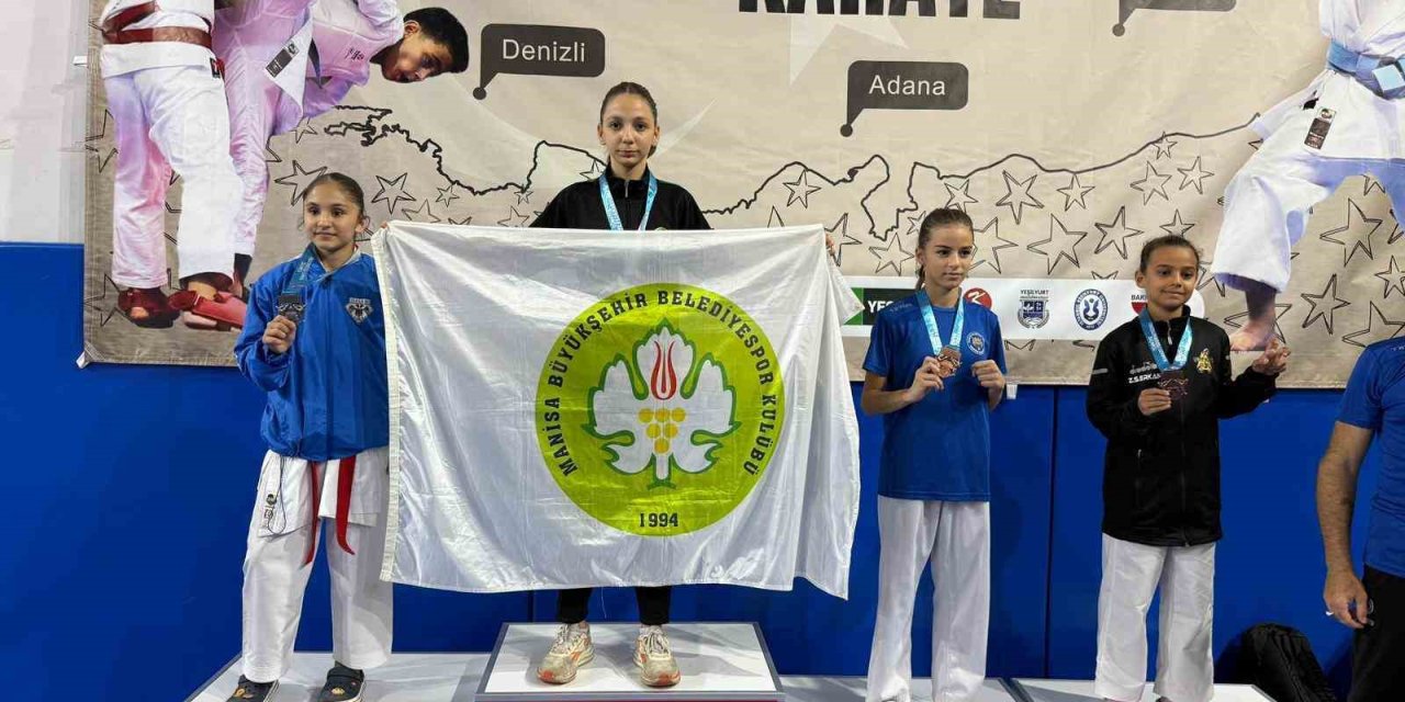 Türkiye Yıldızlar Ligi’nde Manisa BBSK’dan 53 madalya