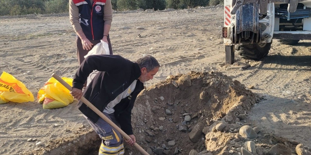 Buharkent’te toprak analizi yapıldı