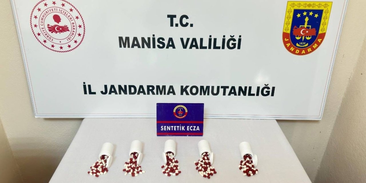 Manisa’da uyuşturucu operasyonu: 290 adet hap ele geçirildi