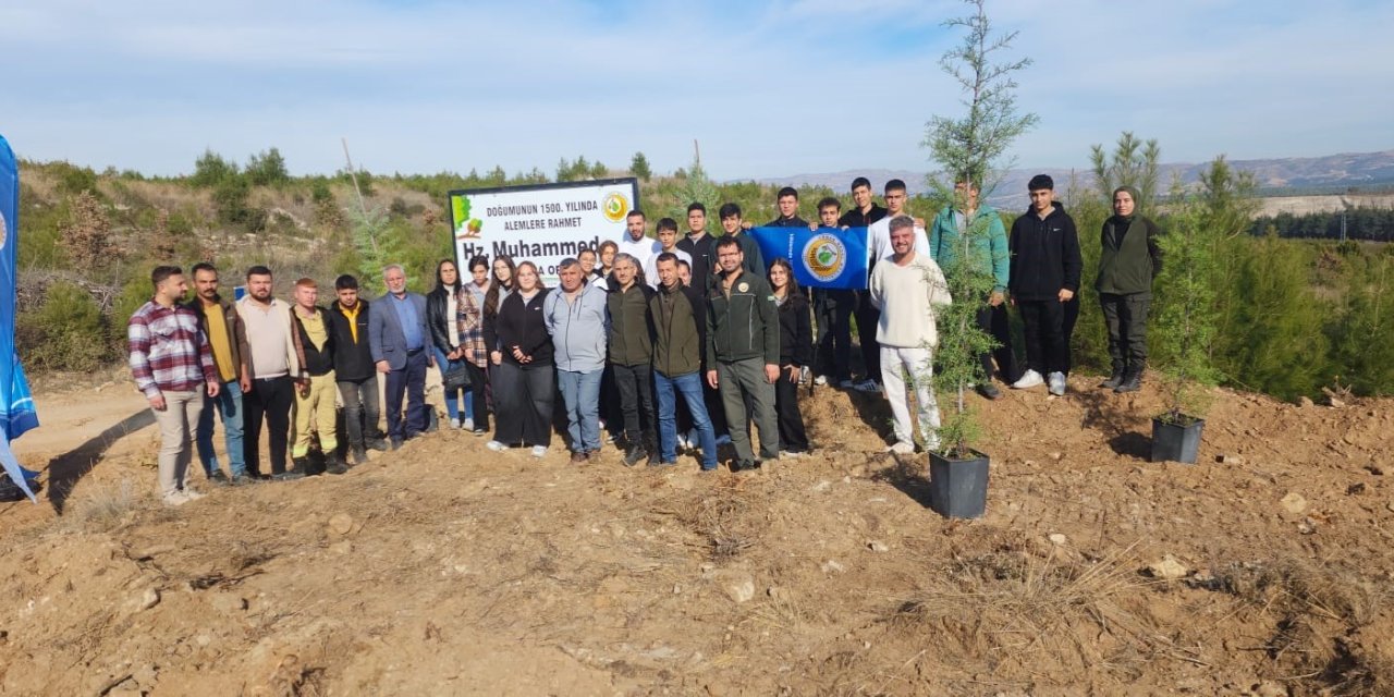 Buldan Müftülüğü tarafından hatıra ormanı oluşturuldu