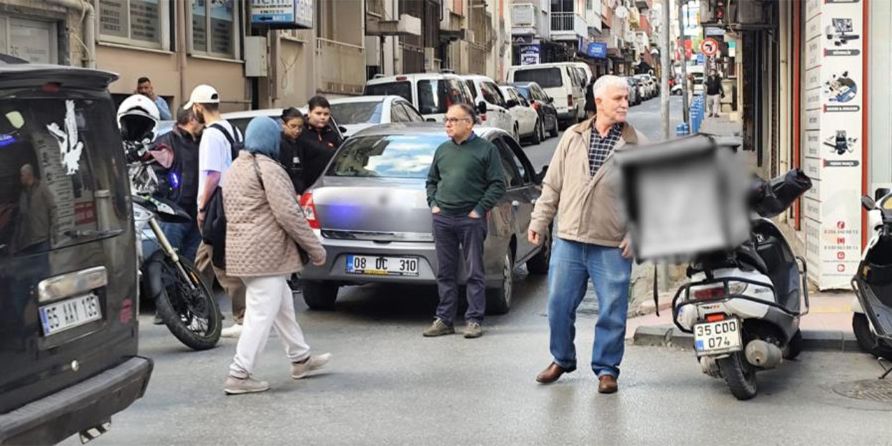 Efeler’de motosikletli kurye kazasında 1 yaralı