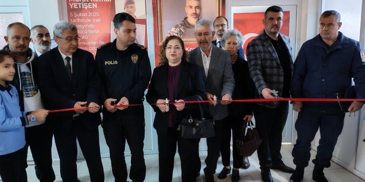 Şehit Binbaşı Yetişen’in adı Mursallı’da kurulan kütüphanede yaşayacak