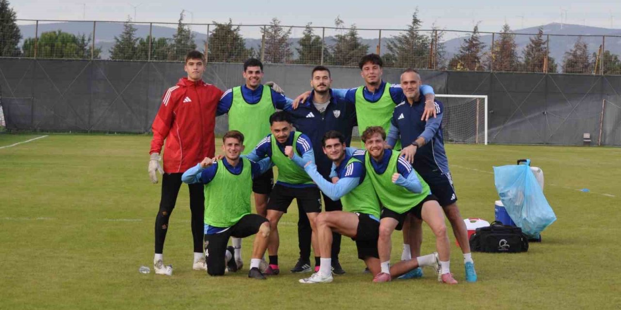 Somaspor Kırklarelispor hazırlıklarını sürdürüyor