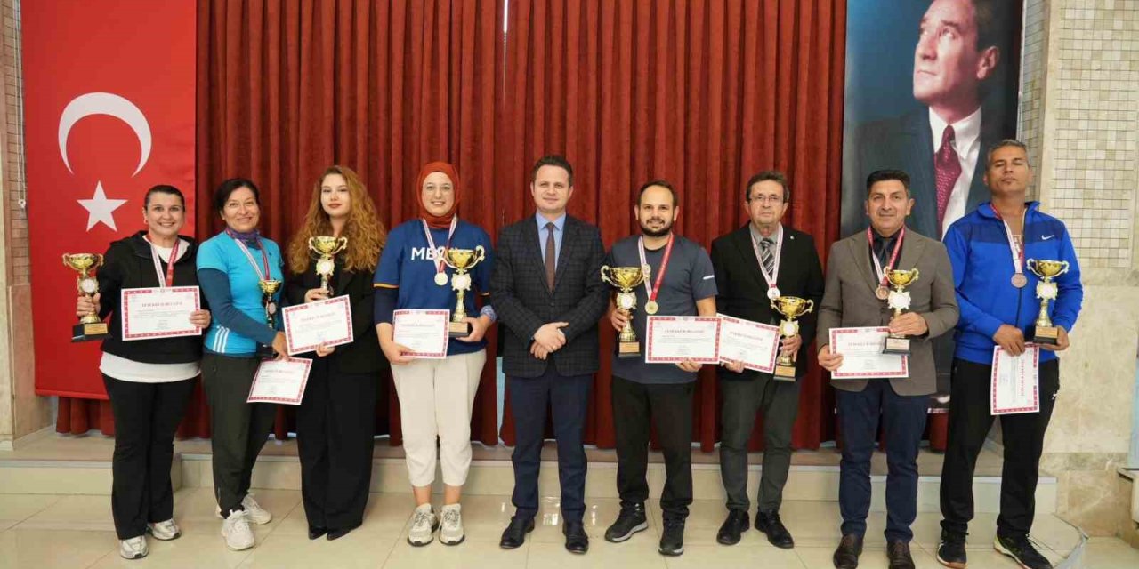 Muğla’da öğretmenler arası spor turnuvalarının ödül töreni coşkuyla gerçekleşti