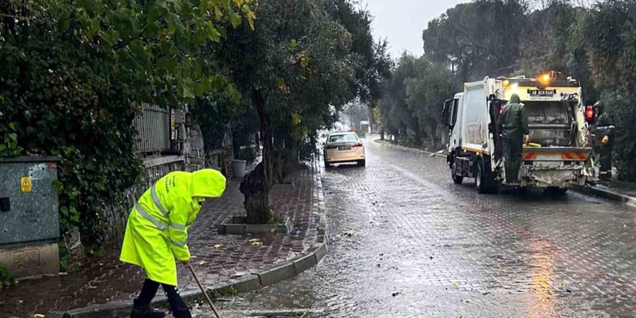 MUSKİ ekipleri yağmur mesaisinde