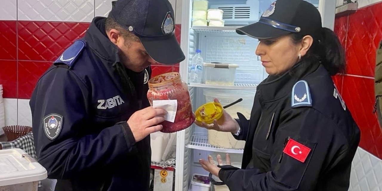 Çine’de pide ve ızgara salonları denetlendi