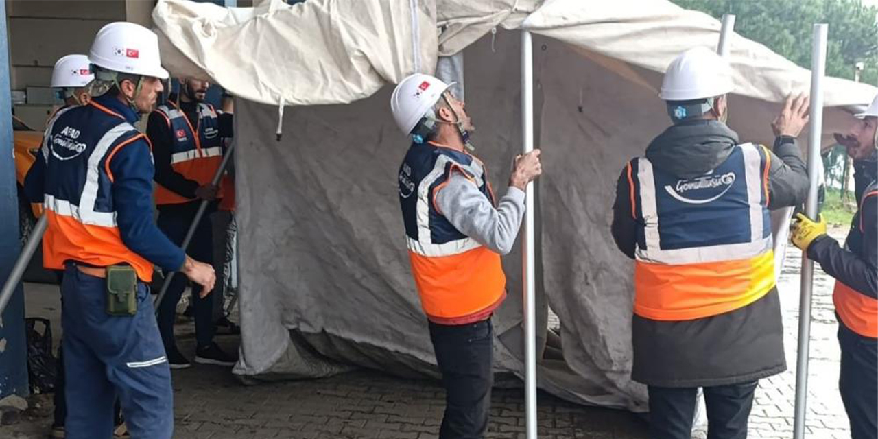 Aydınlı gönüllü arama kurtarma ekibi zorlu şartlarda eğitimlerini sürdürüyor