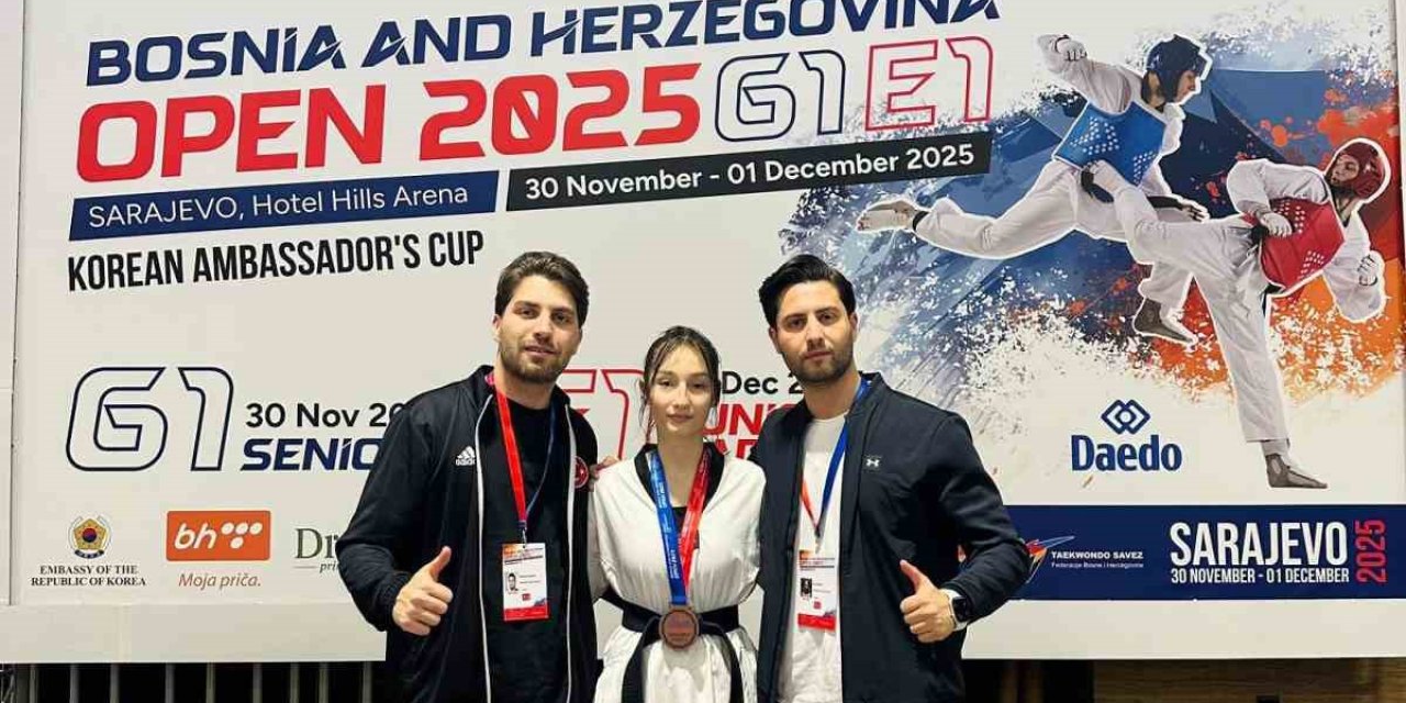 Bosna Hersek’teki yarışmada üçüncü oldu