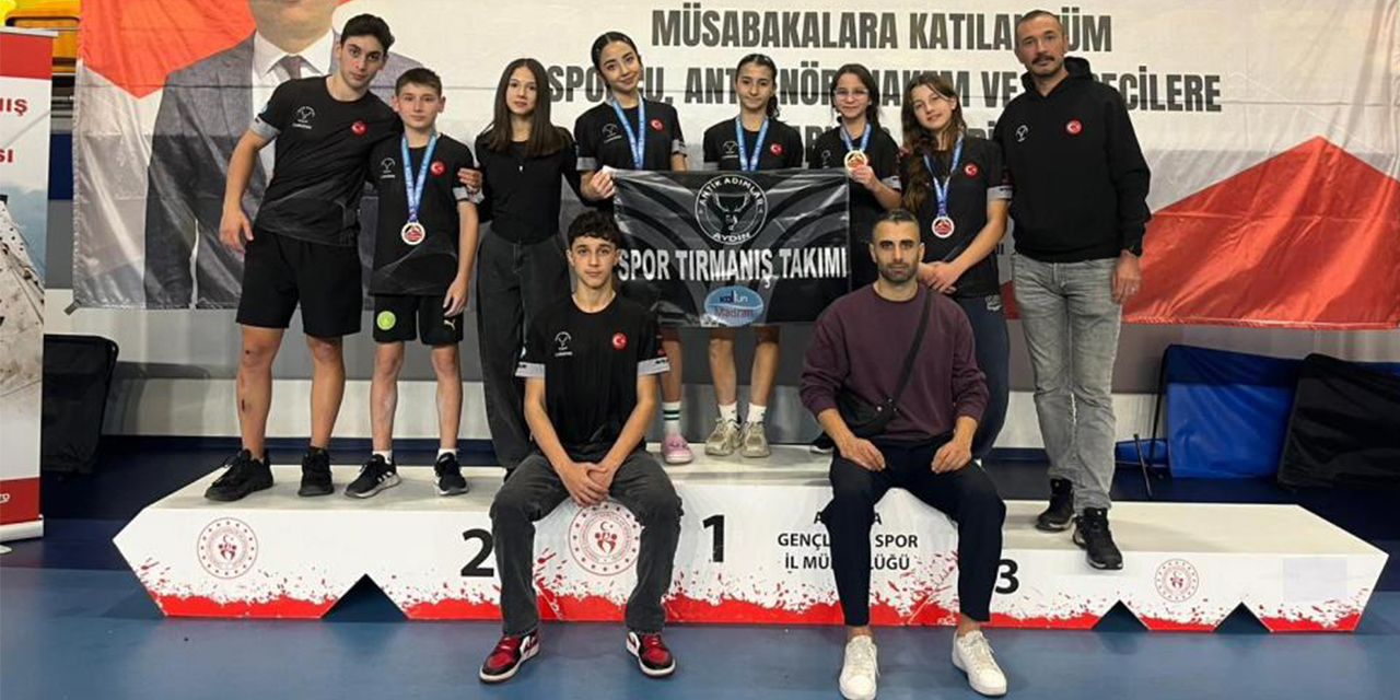 Aydınlı sporculardan Türkiye Kupası’nda rekor yağmuru