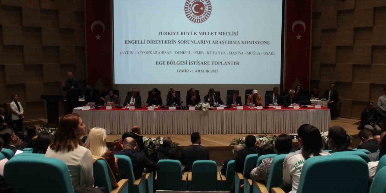 TBMM Engelli Bireylerin Sorunlarını Araştırma Komisyonu Başkanı Kasapoğlu: "Bölge toplantılarımızın temel amacı, geniş çerçeveden bakarak yerelin ayrıntısını tespit etmek"