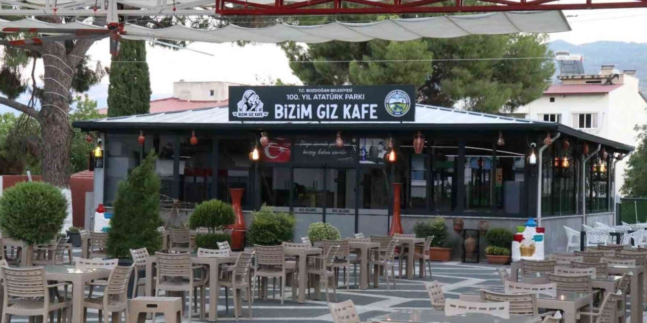 Bozdoğan Belediyesi’nin kafesi vatandaşların tercihi oldu